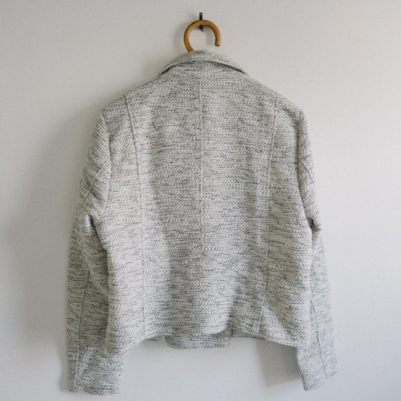 Jaclyn Smith Tweed Moto Jacket - Picture 4 of 4